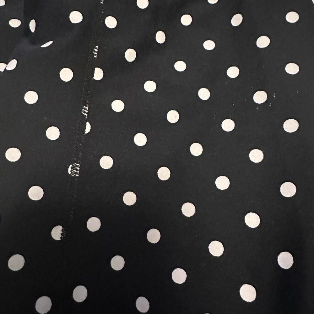 Kira Grace white + black polka dot Flirt Sailing Capri Sz  Medium - Picture 5 of 6